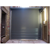 porta de aço automática para loja Serra Azul